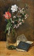 Anna Munthe-Norstedt Still Life with Spring Flowers France oil painting artist